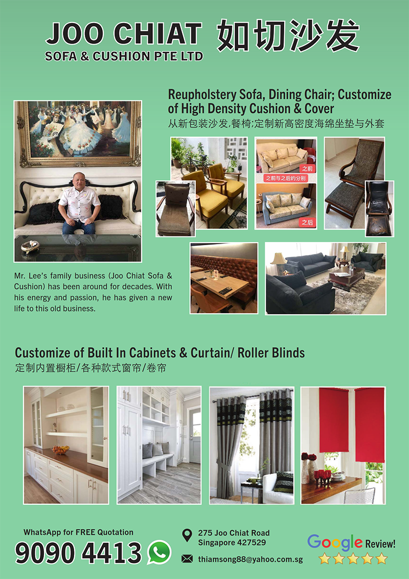 Joo Chiat Sofa Cushion Pte Ltd